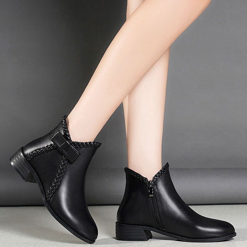 New All-match Single Cotton Boots Martin Boots Boots Women's Shoes