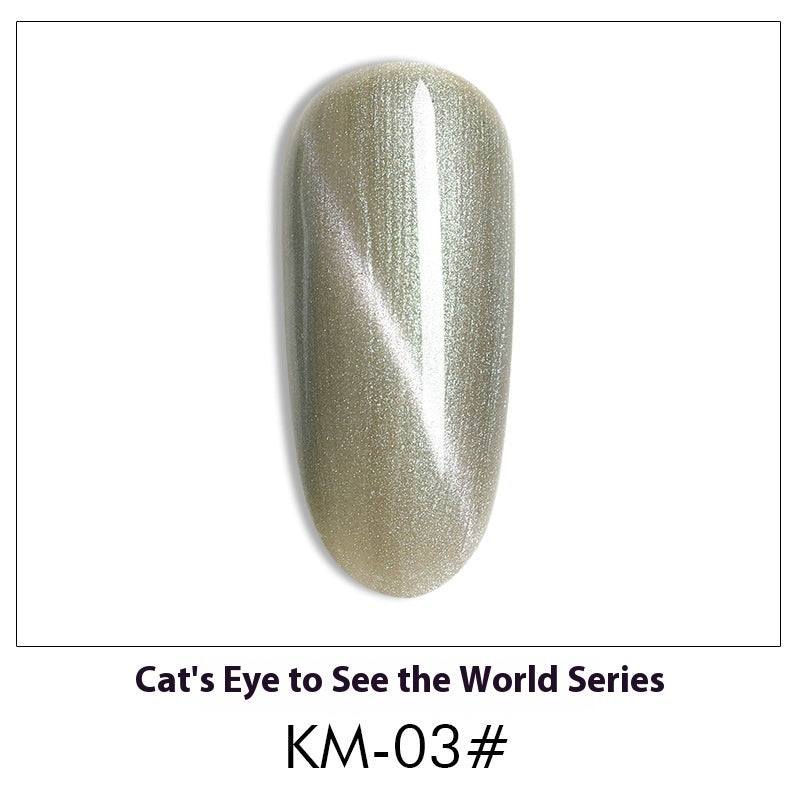 New 36 Colors Suit White Phototherapy Plastic Cat Eye Series Nail Polish Gel