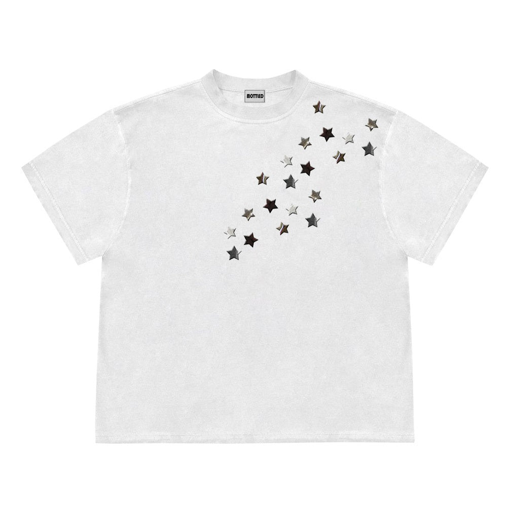 Irregular XINGX Women's High Short-sleeved T-shirt