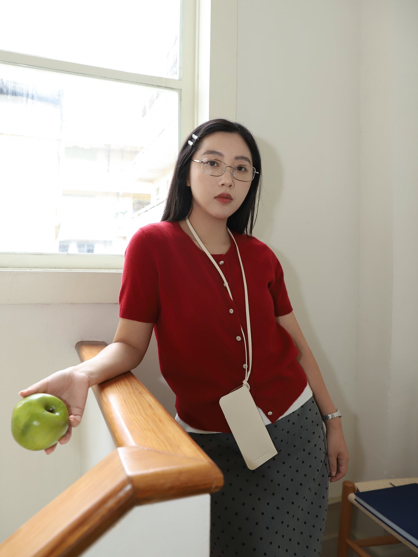 Korean Simple Knitted Cardigan For Women