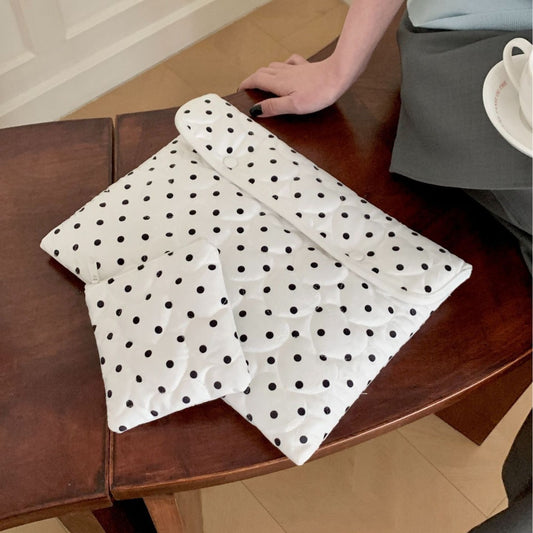 Love Polka Dot Liner Bag Ins Style Korean Simple