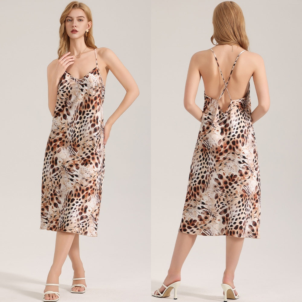Silky Chiffon Sexy Pajamas Fashion-forward