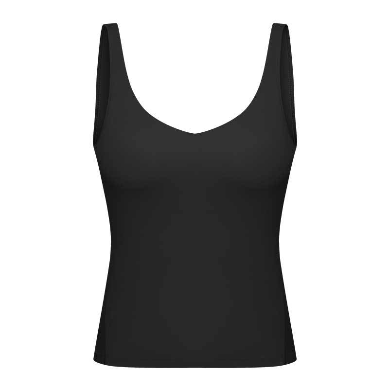 U-shaped Beauty Back Nude Feel Yoga Straps Chest Pad