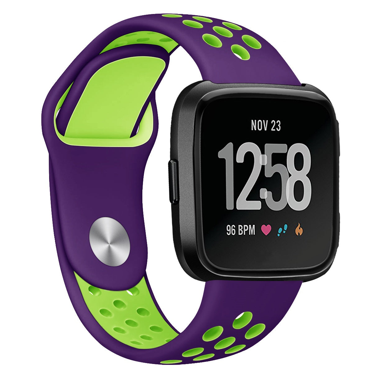 Sports Silicone TPU Breathable Two-color Watchband