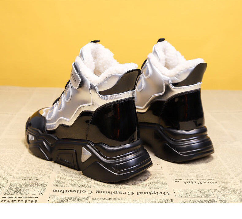 Fashion All-match Thick Warm Women's Cotton Shoes
