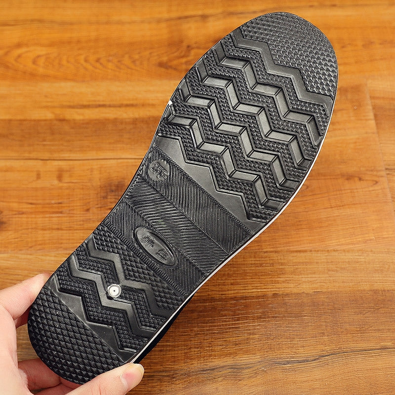 Men's Soft-soled Breathable Embroidered Flat Shoes