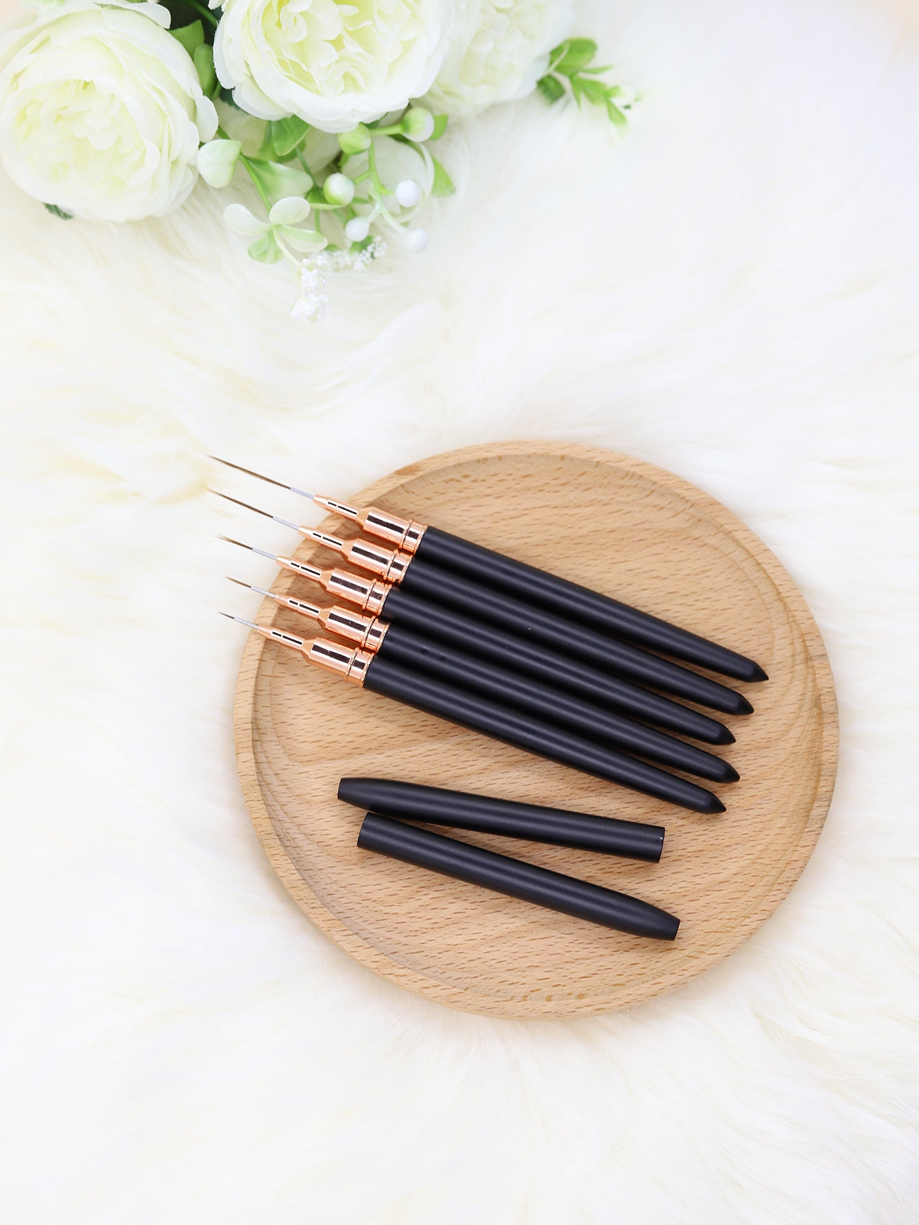 Japanese Nail Art Air Traffic Control Line Drawing Pen Brush Suit