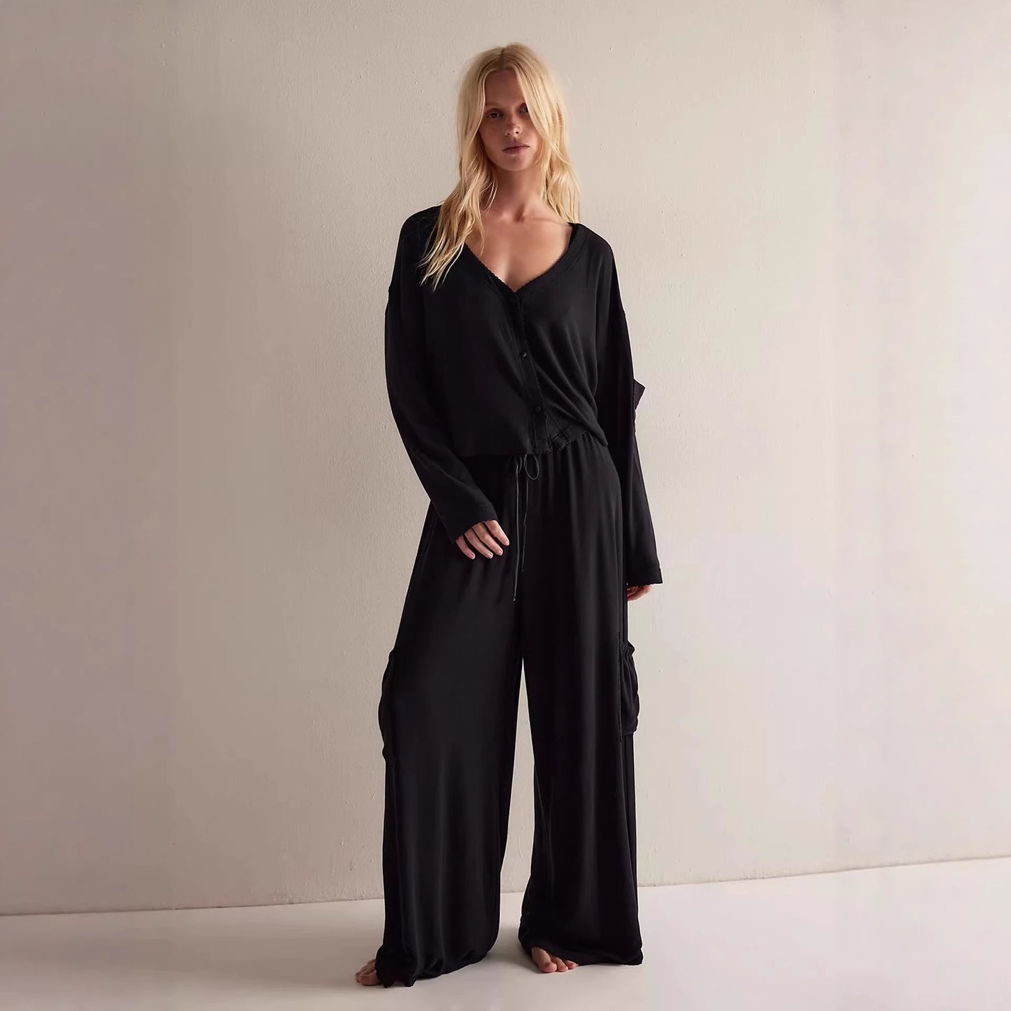 Womens Two-Piece Set Casual Elegant And Chic In European And American Styles