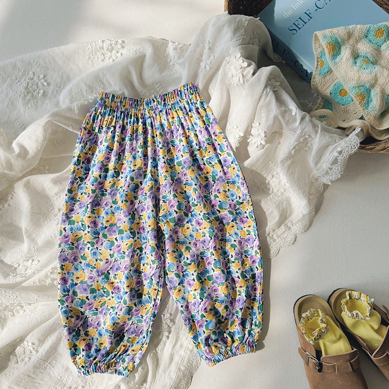 Children's Anti-mosquito Pants Thin Bloomers Soft Children