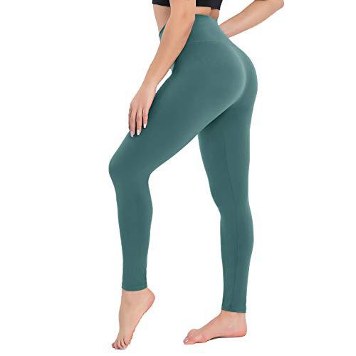 Solid Color High Waist Cropped Leggings