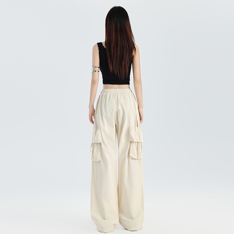 Casual Hip Hop Wide Leg Draping Long Pants