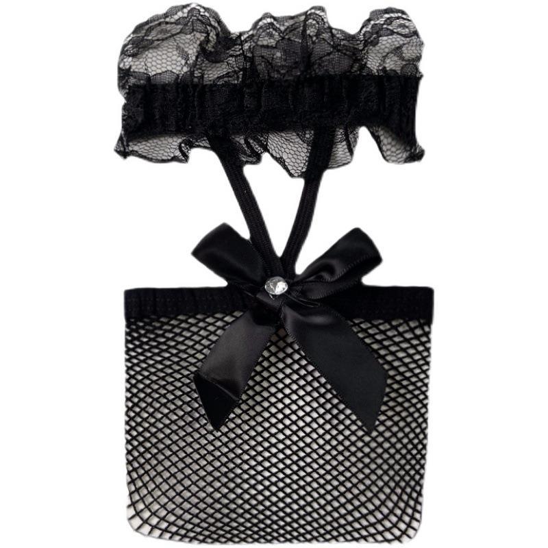 Women's Lace Garter Bow Stockings