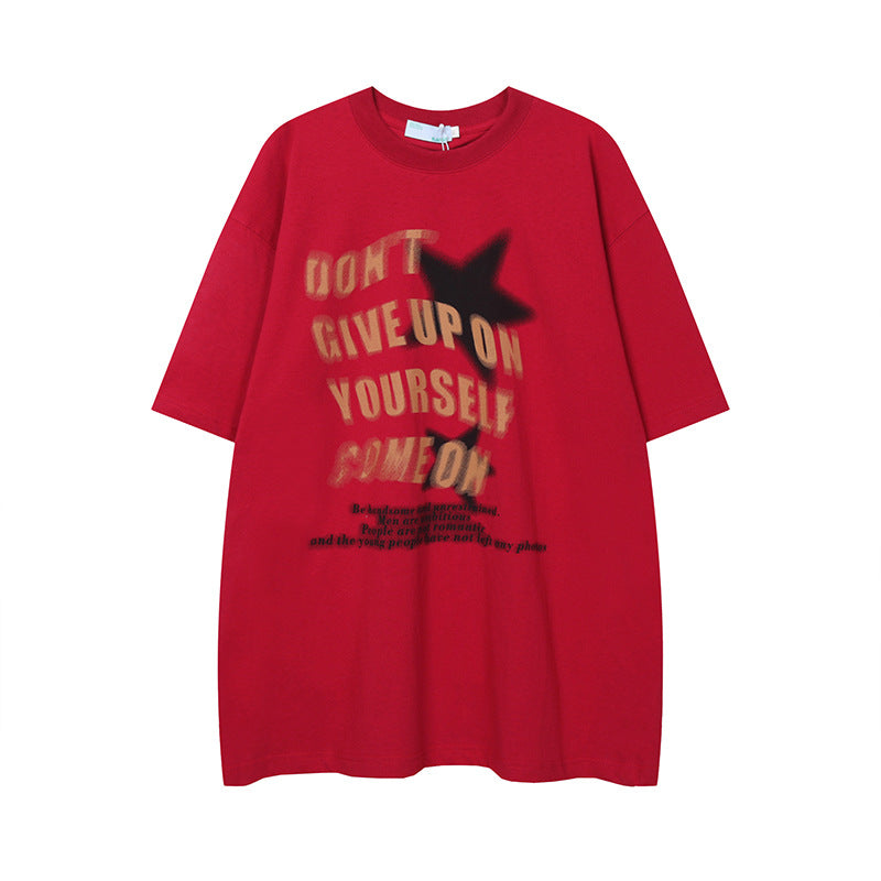 Men's Fashion Round Neck Cotton T-shirt