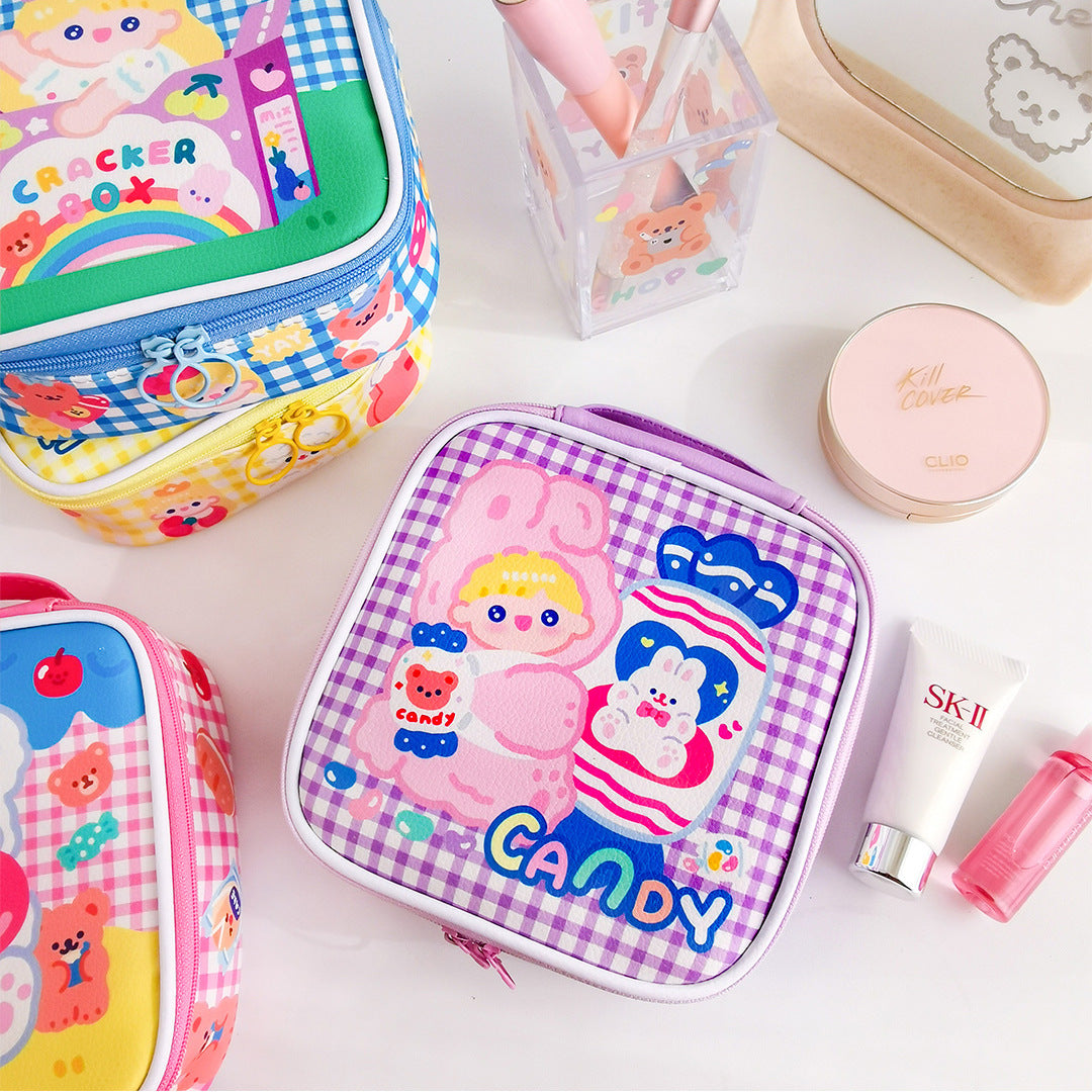 Girls Heart Pack Large-capacity Portable Handbag