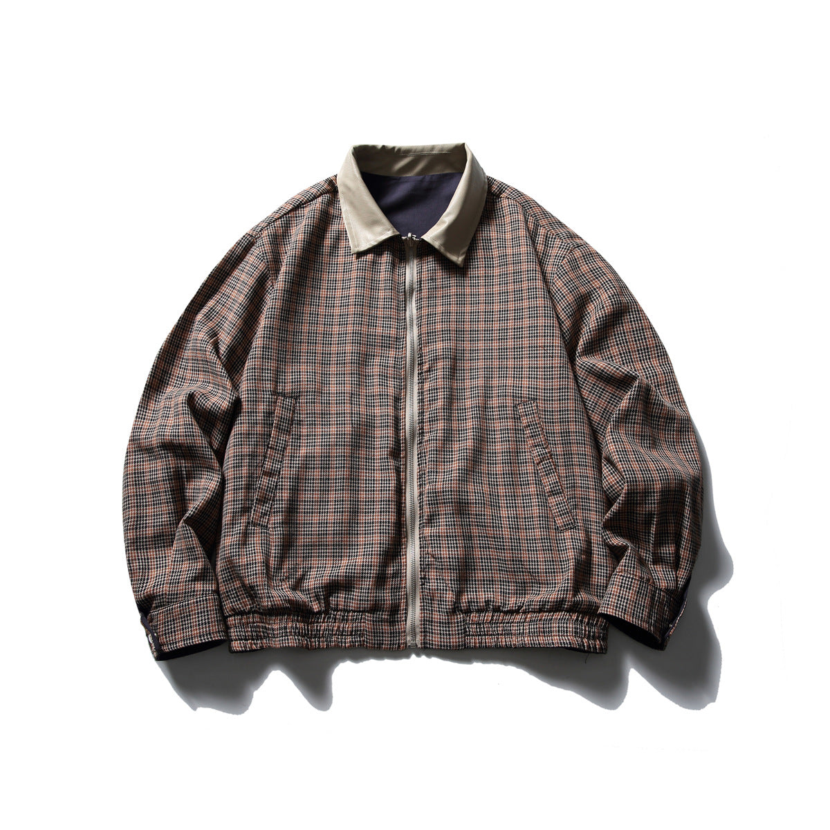 Fashion Men's Business Shirt Harrington Jacket