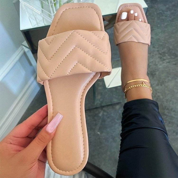 New Sponge Woven Sandals And Slippers