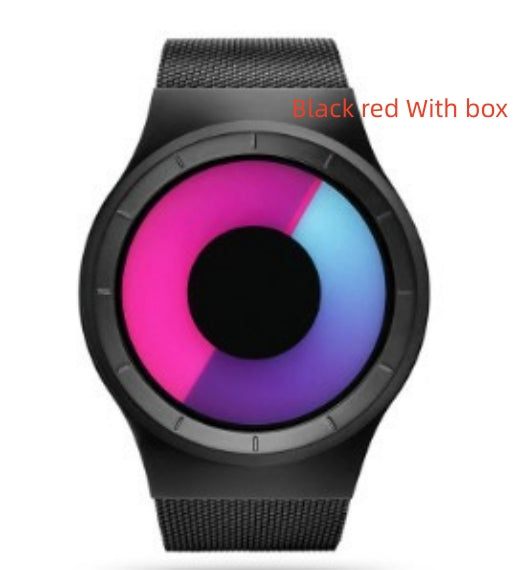 Casual Stainless steel Mesh Band Unisex Watch