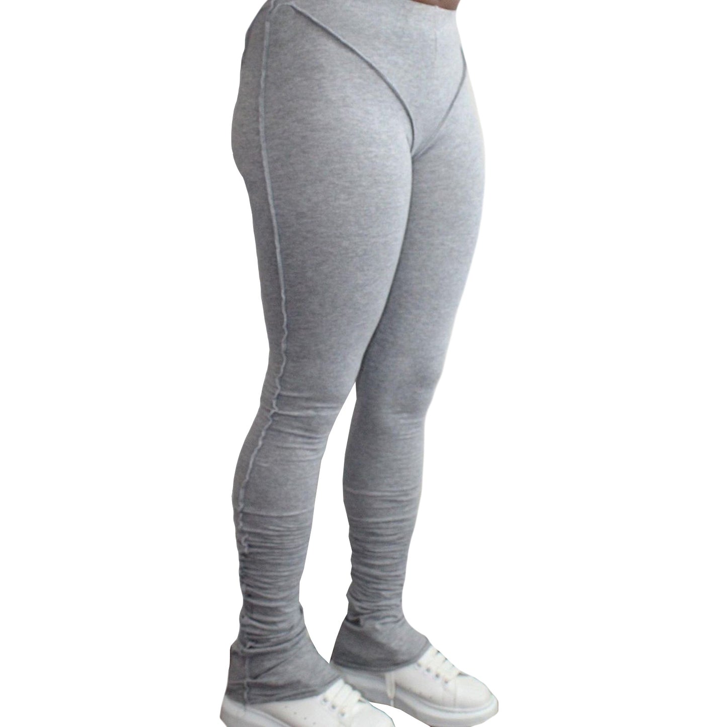 Custom Stacked Cotton Pants
