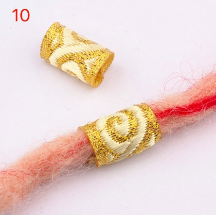 10 Pcs / Lot colorful mix fabric hair braid