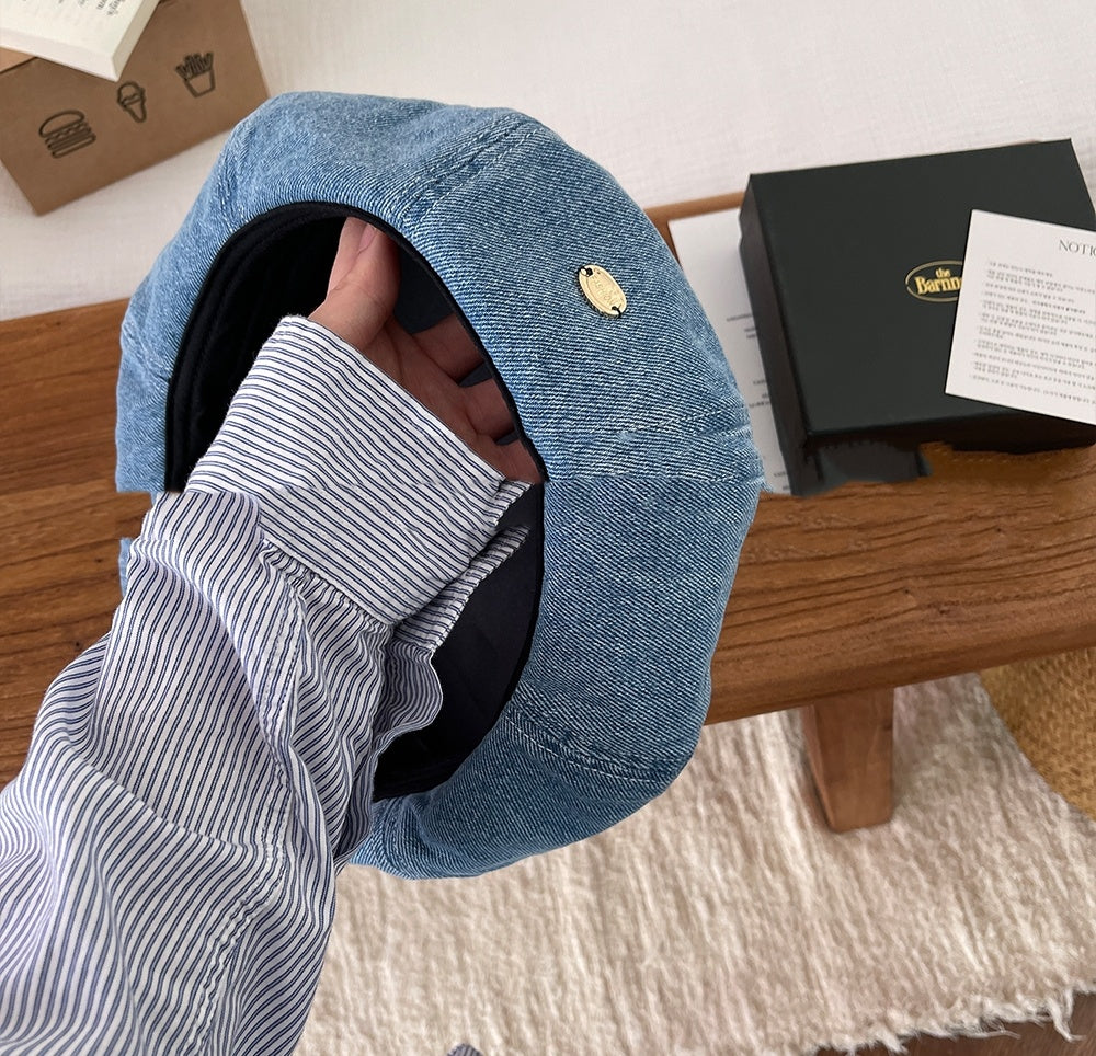 Do The Old Cowboy Beret Women's Autumn And Winter Big Head Circumference