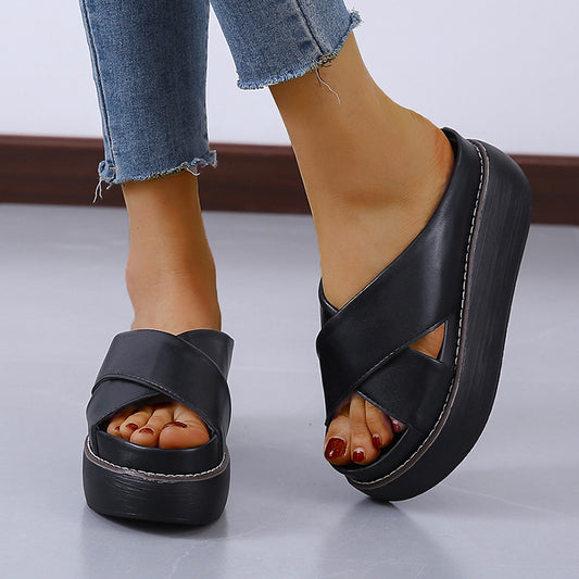 Women's All Match Platform Platform Large Size Sandals