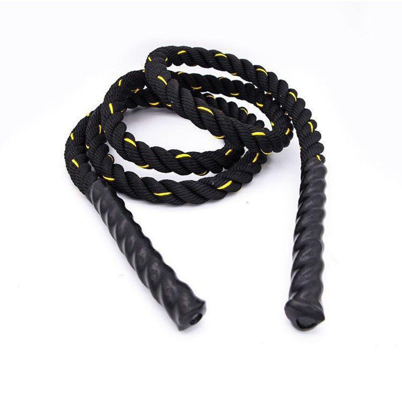 Three strands of thick skipping rope