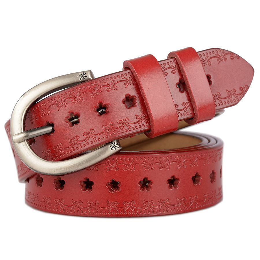 Ladies thin belt