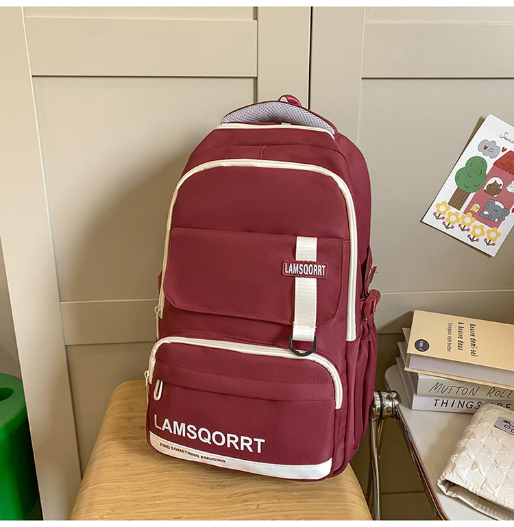 Large Capacity Durable High School Student Backpack