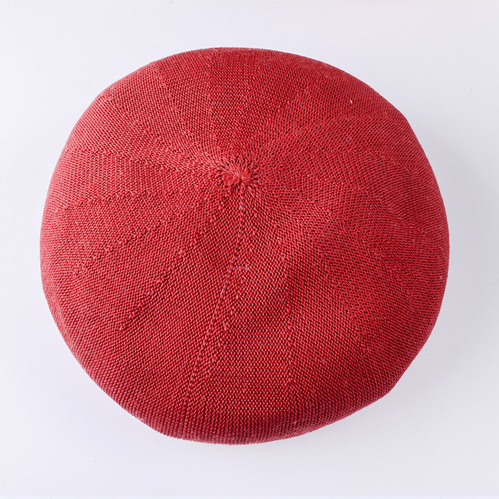 Women's Thin Fashion Retro Beret Knit