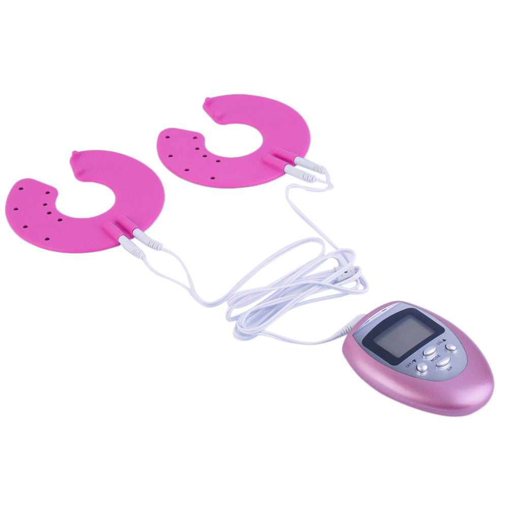 Electronic breast enhancement instrument