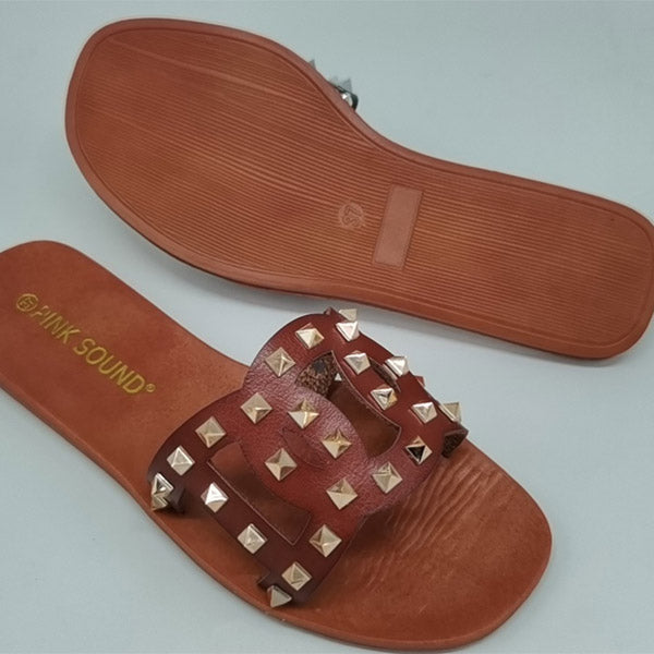 New Style Women's Slippers Flat Bottom Small Fragrance
