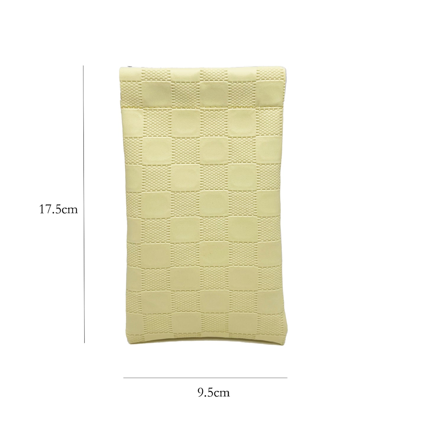 Leather Glasses Bag Automatic Closed Shrapnel Mouth