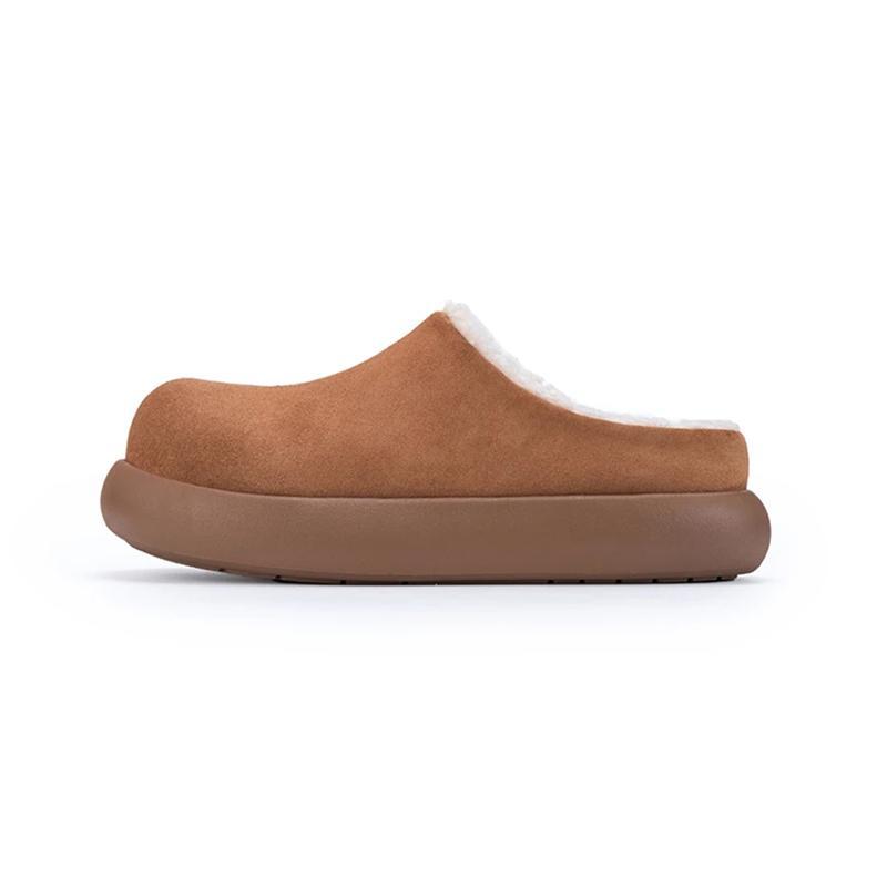 Thick-soled Small Potato Casual Shoes Slip-on Lazy Shoes Fleece-lined Warm Cotton Shoes