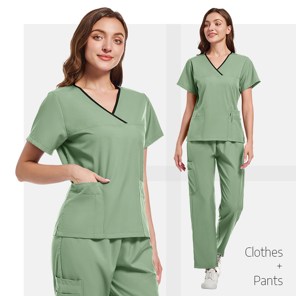 Uniform Sets Stretchy, Quick-drying Surgical Scrubs For Medical Staff In Operating Rooms