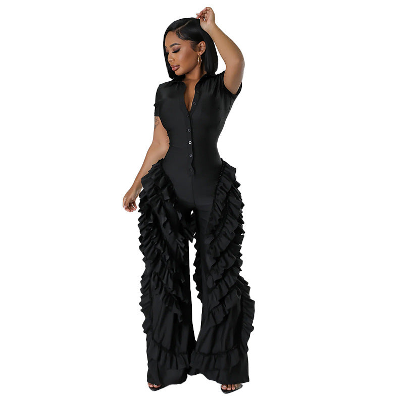 Fashion Loose Slim Fit Bodysuit