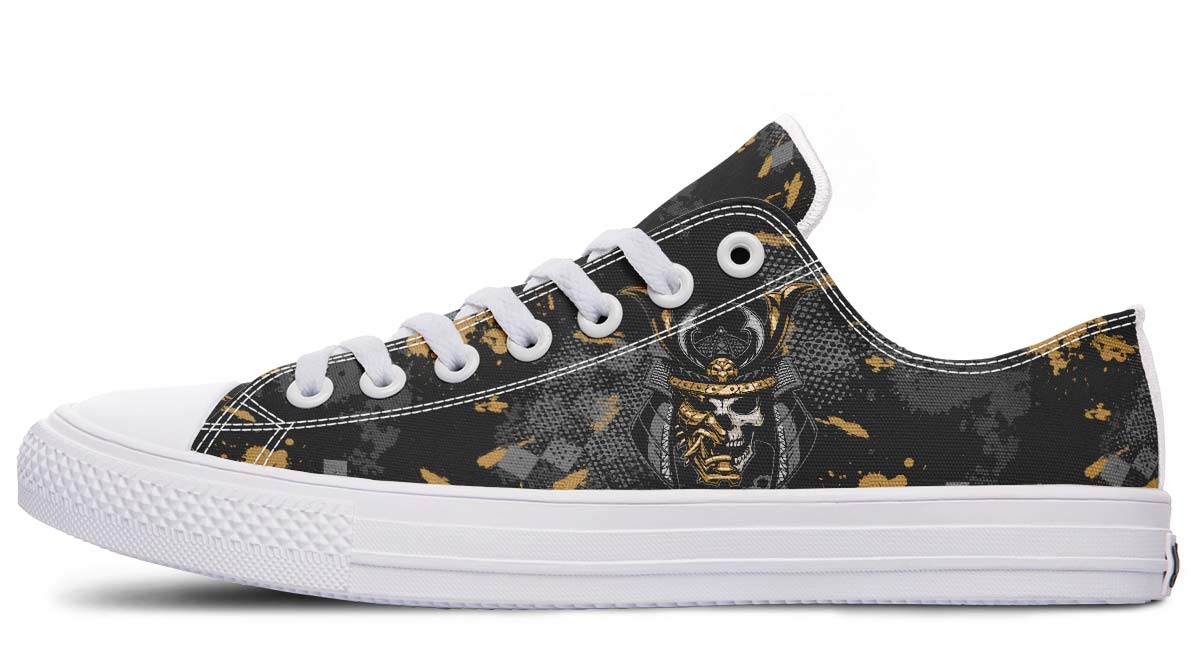 Fashion Print Couple Low-Top Canvas Shoes