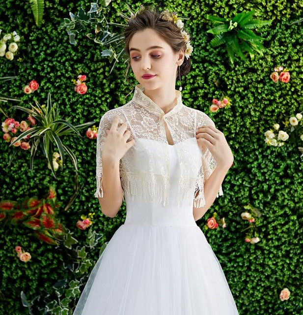 Colored dress veil
