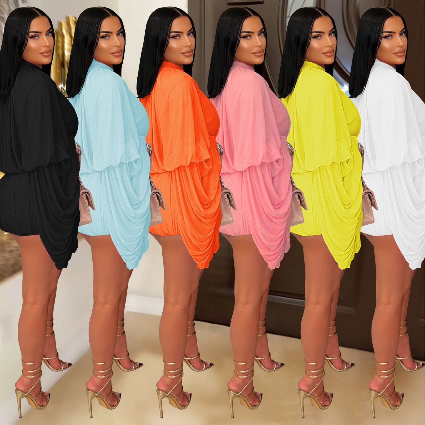 Women's Wear Casual Pleated Jumpsuit