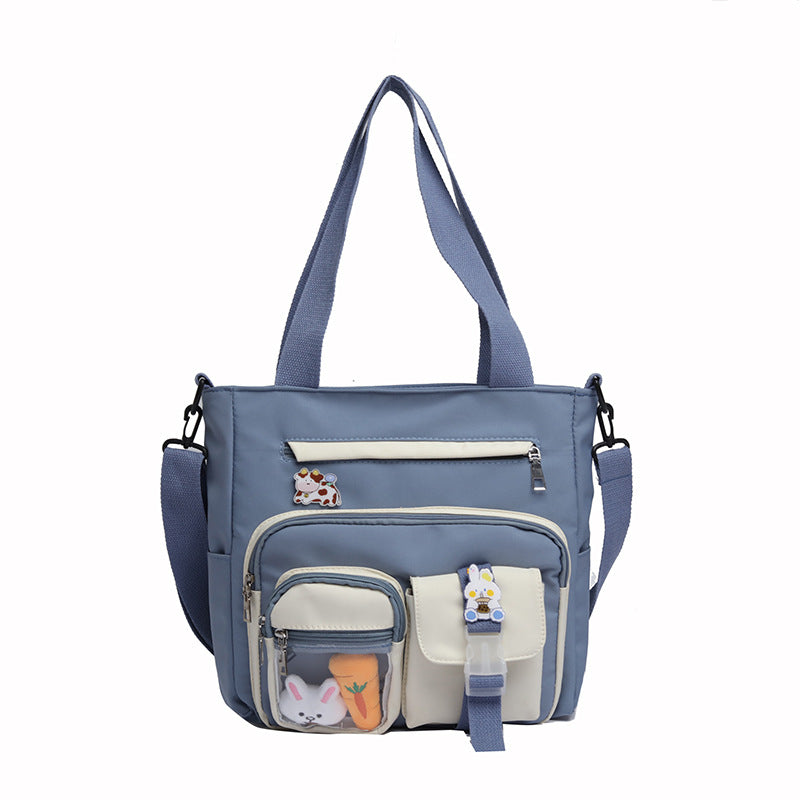 New Women's Large Capacity Japanese Cute Messenger Shoulder Bag