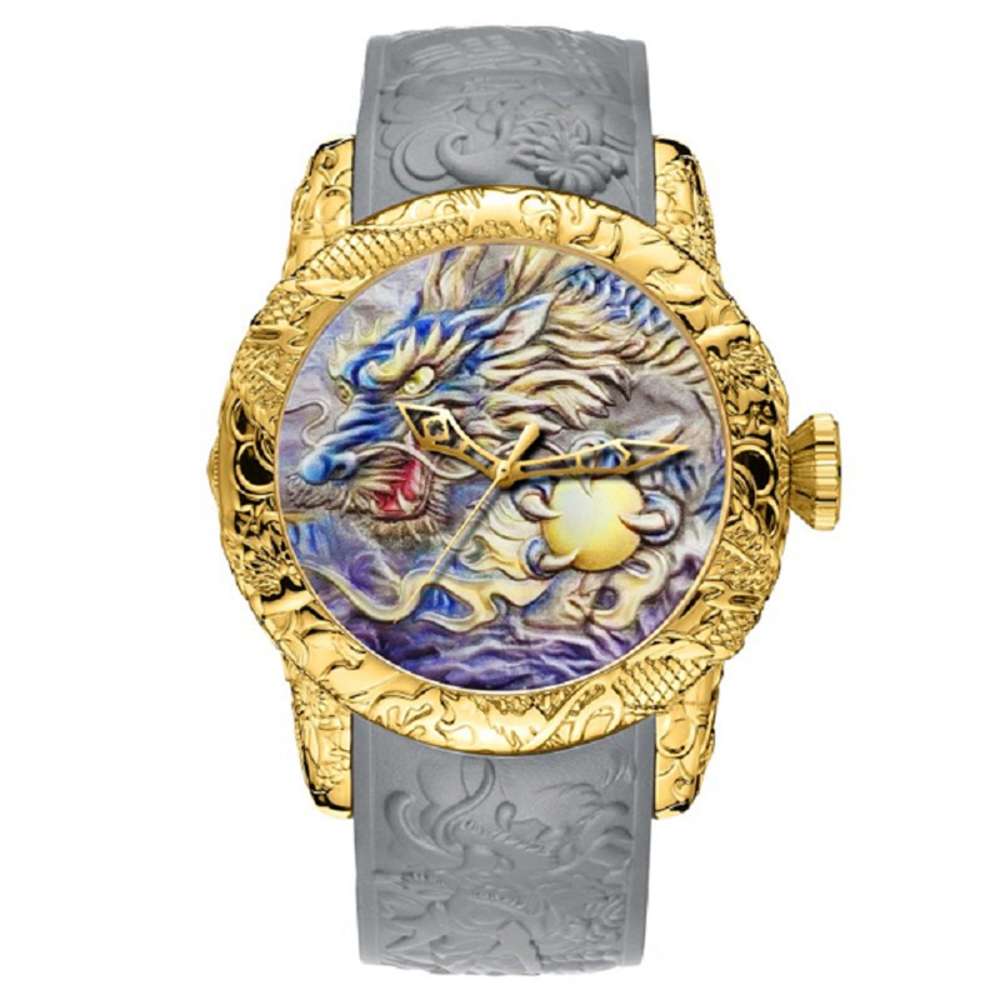 Men's creative fashion dragon watch