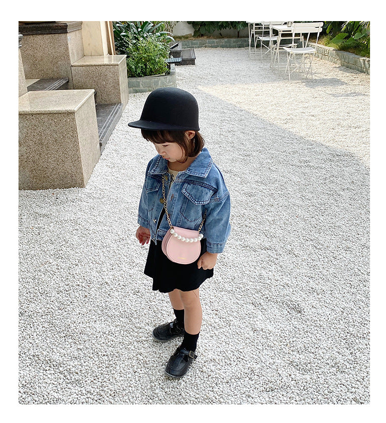 Lovely Korean Style Pearl Bag