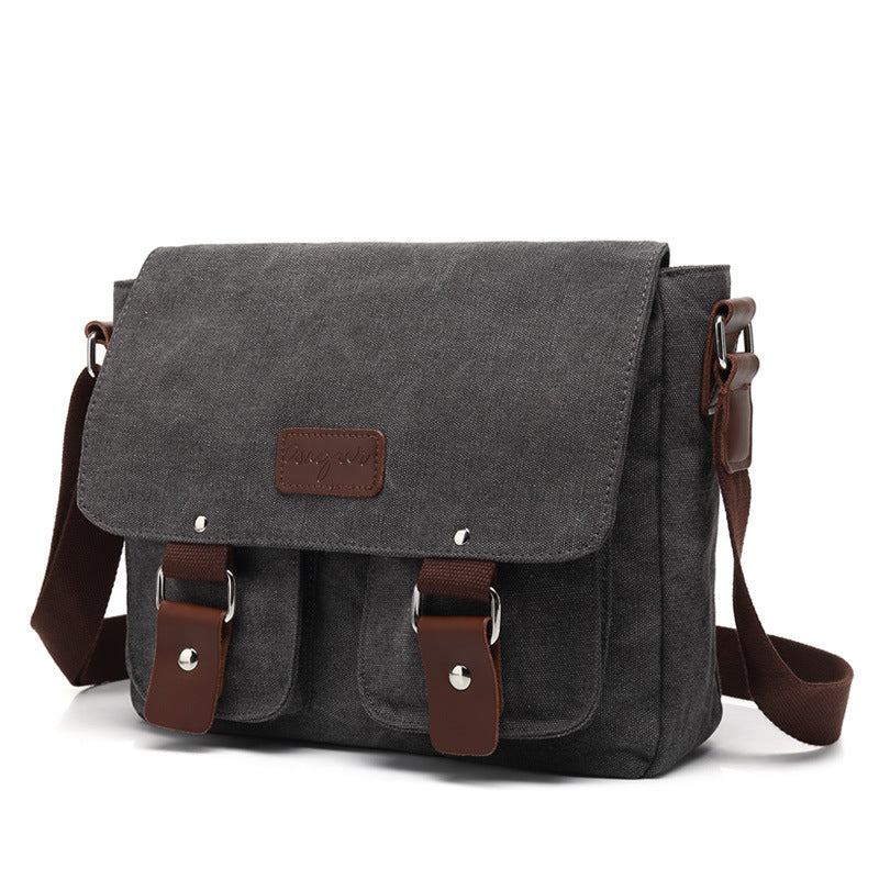 Casual Canvas Bag Retro Men's Shoulder
