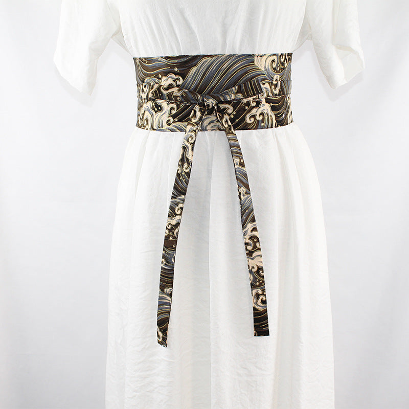 Han Element Literary And Artistic Outer Wear Waistband Ancient Style Hanfu Belt