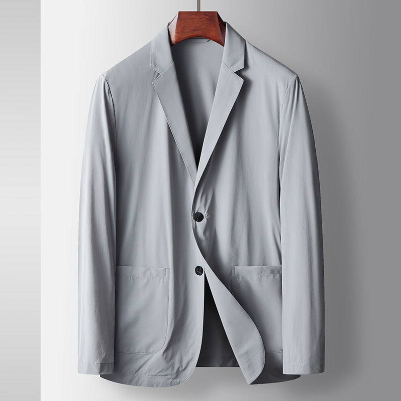 Men's Suit Lightweight Stretch Anti-wrinkle Jacket