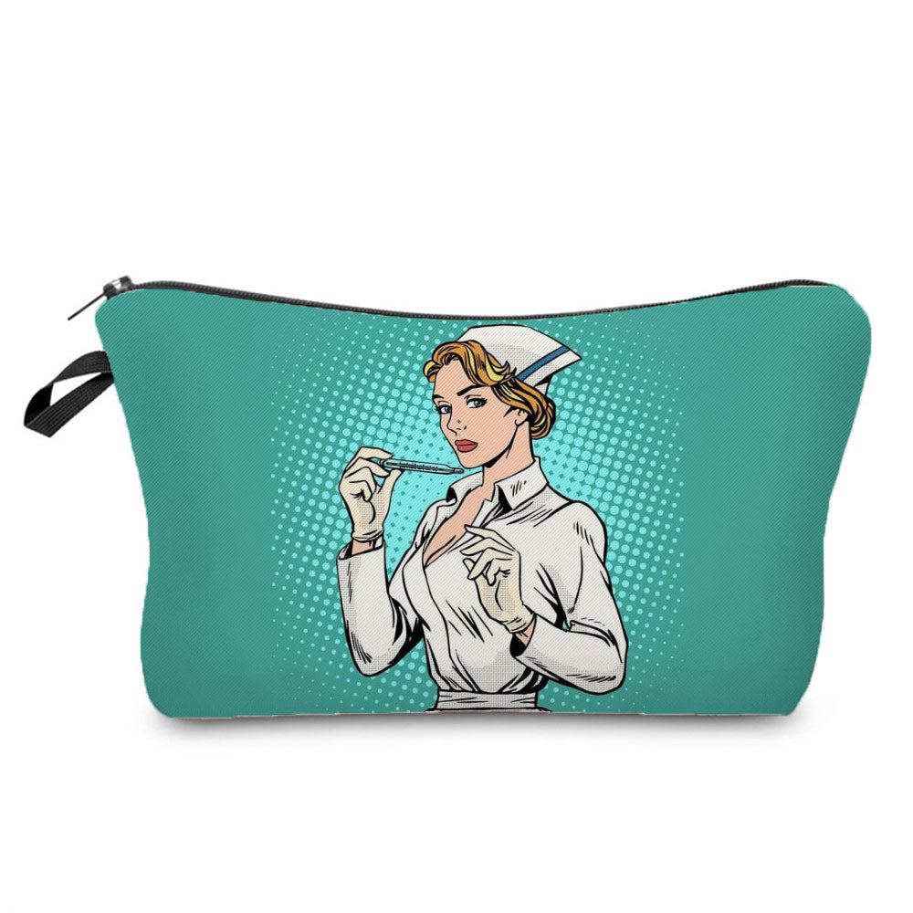 Creative Printing Portable Travel Wash Bag Large Capacity