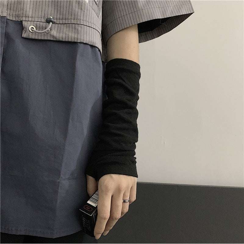 Sleeves Street Sun Protection Arm Guards Finger All-match Gloves