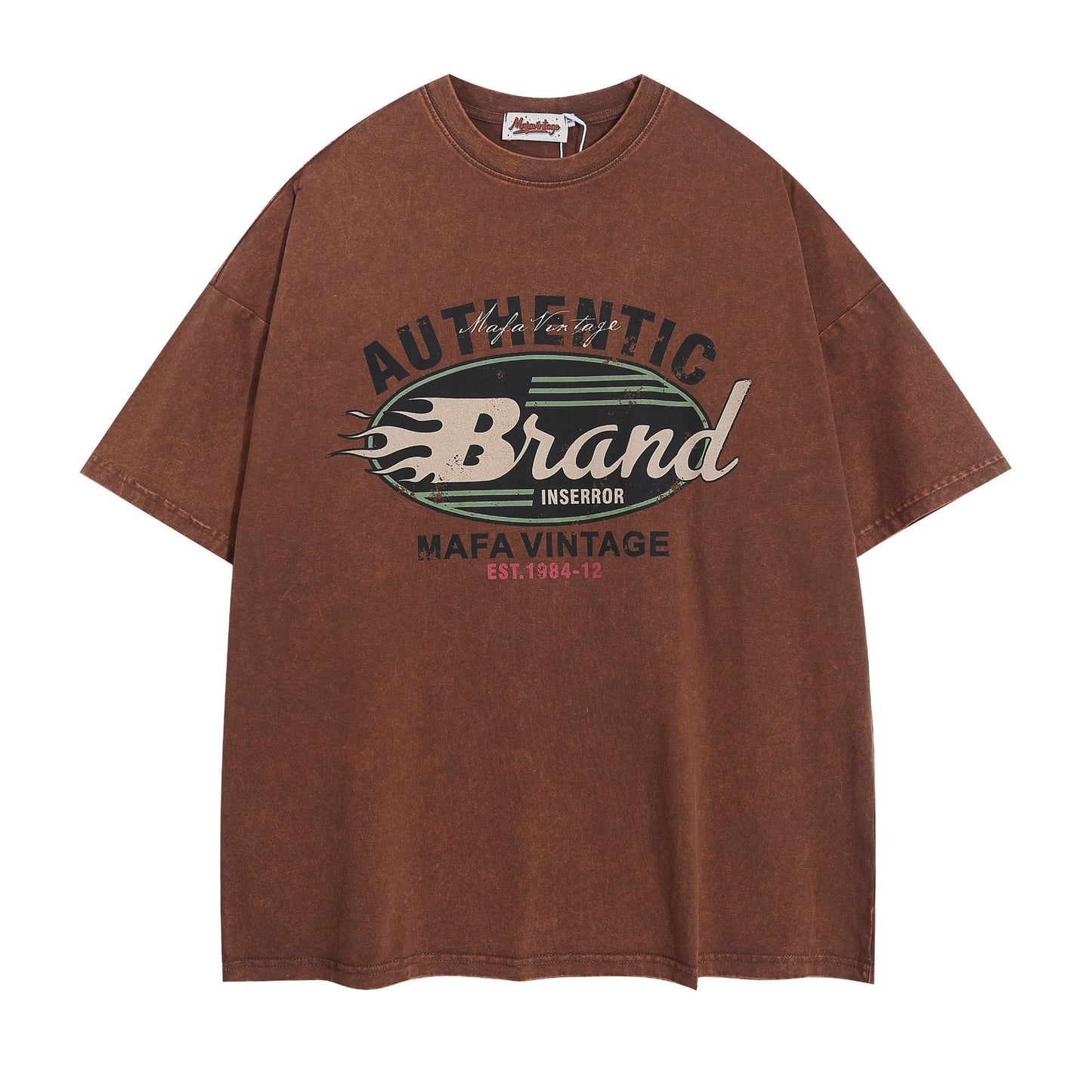 Original American Retro Washed Distressed Short Sleeve