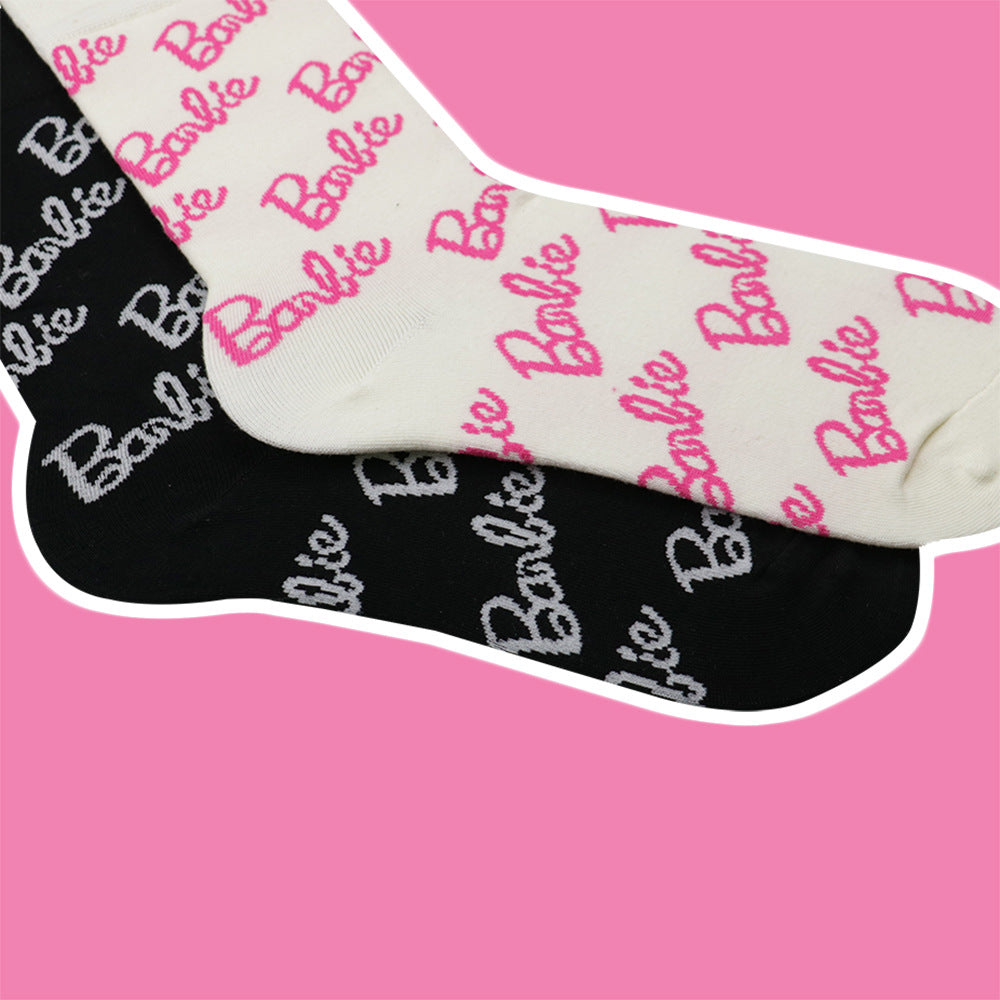 Women's Fashion Temperament Alphabet Socks