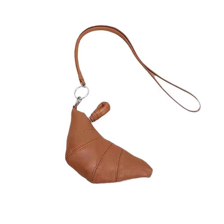 Special-interest Design Leather Mini Tribute Croissant