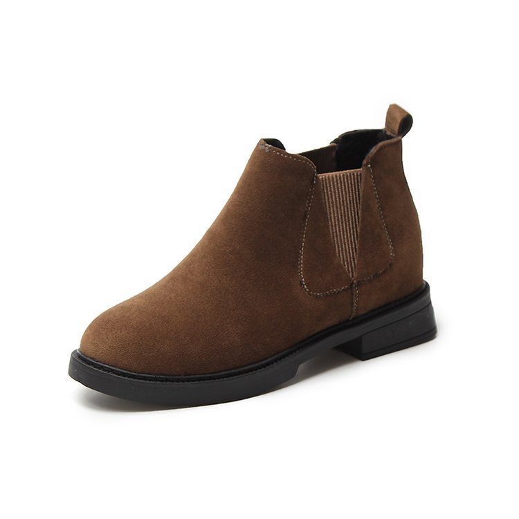Wild students Vintage Boots Flat Ankle British Style